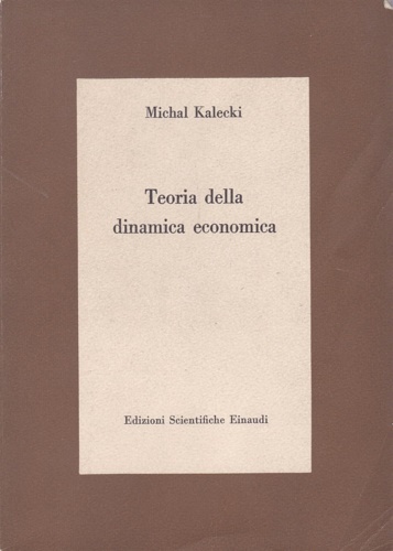 Teoria della dinamica economica.