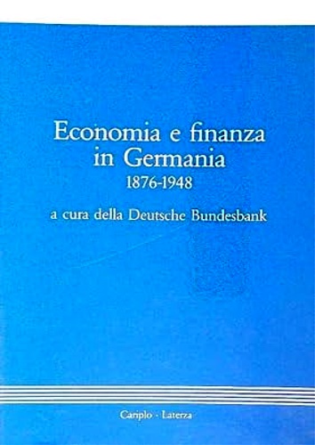 Economia e finanza in Germania 1876-1948