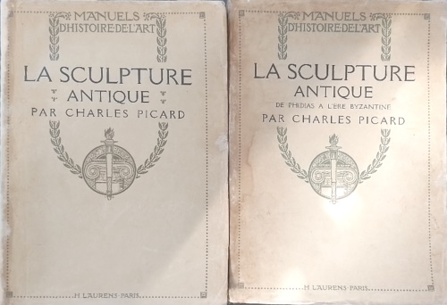 La sculpture antique. Vol.I: Des origines a Phidias. Vol.II: