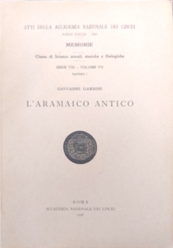 L'aramaico antico.