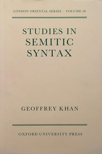 9780197136072-Studies in Semitic syntax.