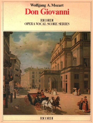 Don Giovanni. Opera vocal score series. Opera completa per canto e pianoforte.