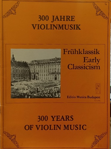 300 Years of violin music.