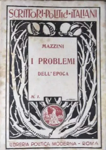 I problemi dell'epoca.