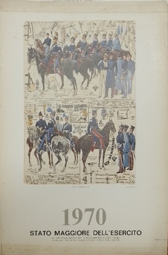 Uniformi degli eserciti negli stati italiani nel periodo 1836-1837. Dai manoscri