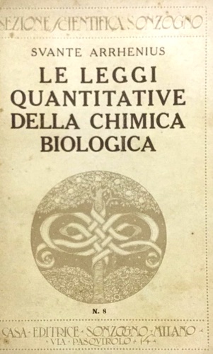 Le leggi quantitative della chimica biologica.