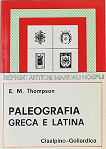 9788820500771-Paleografia greca e latina.