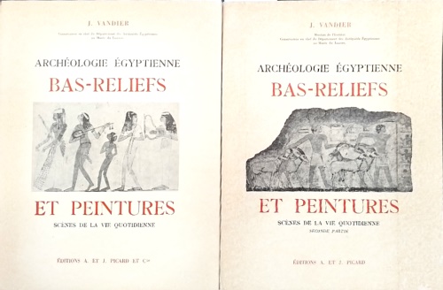 Manuel D'Archeologie Egiptienne. Tome IV e V:Das reliefs et peintures scénes de
