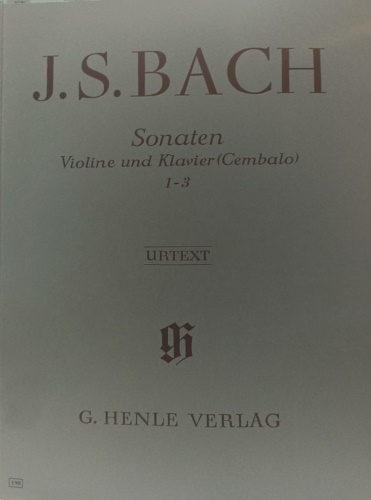 Sonaten fur violine und klavier (cembalo) 1-3.