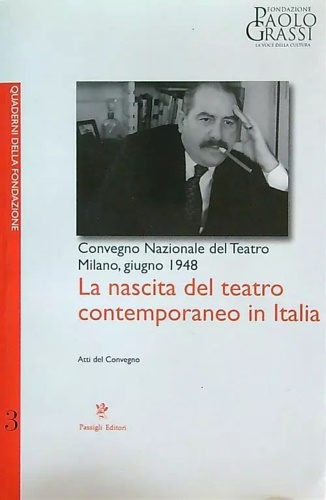 9788836814121-La nascita del teatro contemporaneo in Italia.