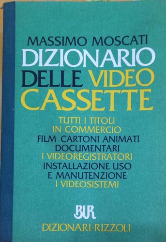 9788817145206-Dizionario delle videocassette.