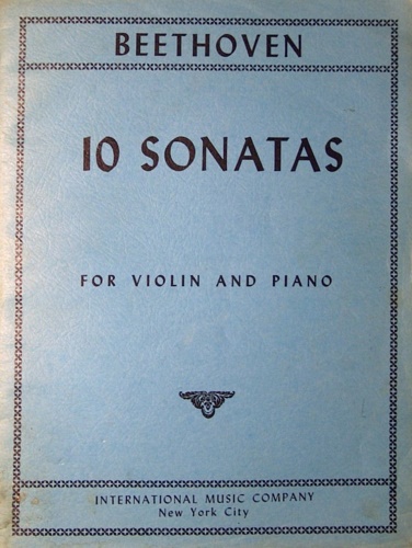 10 Sonatas for violin and piano.