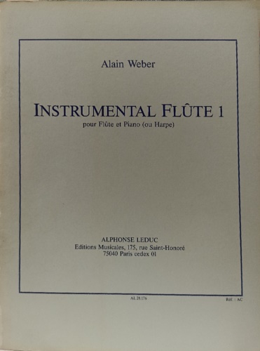 Instrumental Flute 1 pour Flute et Piano (ou Harpe).