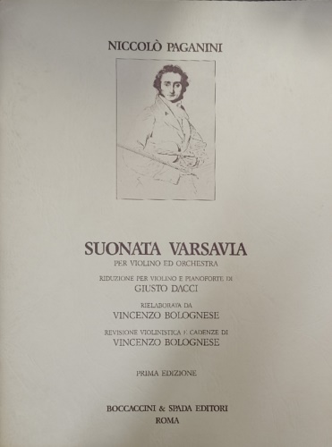 Suonata Varsavia per violino ed orchestra.