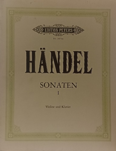 Sonaten fur Violine und Klavier Band 1.