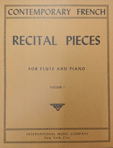 Recital pieces for Flute and PIano. Volume 1.