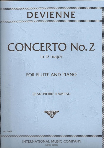 Concerto No. 2 in D major. For Flute and PIano.