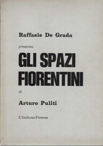 Gli spazi fiorentini di Arturo Puliti.