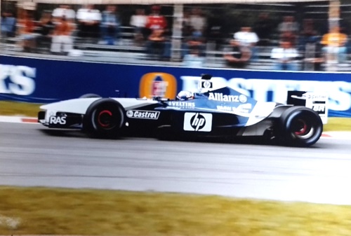 Ralf Schumacher. Williams - BMW. GP Monza 2002.  Original Photo Paper.