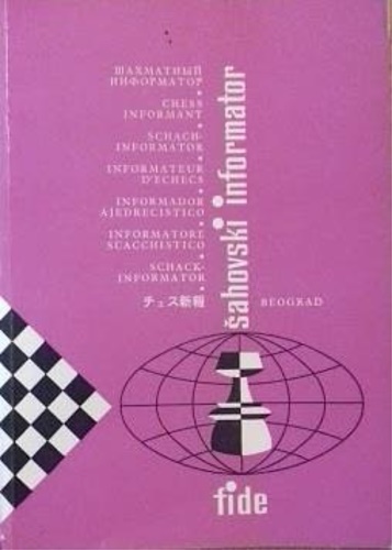 Sahovski Informator. 35. I-VI 1983. Chess Informant. Schach-Informator. Informat