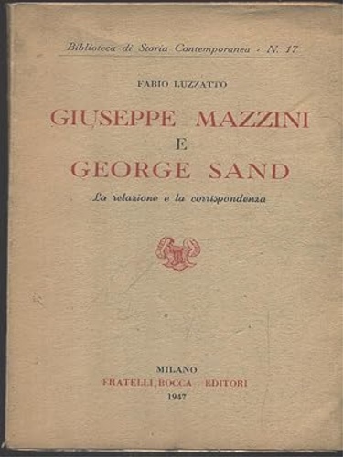 Giuseppe Mazzini e George Sand.