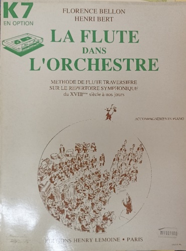 3327850252906-La Flute dans l'Orchestre. Methode de flute traversiere sur le repertoire sympho