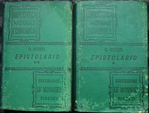 Epistolario. Volume I,II.