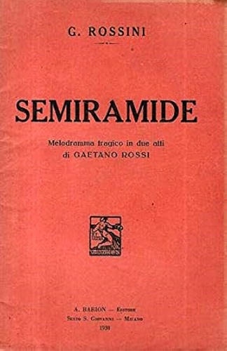 Semiramide.