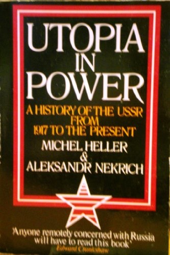 9780091556204-Utopia in power. A history of the USSR from 1917 to the present.