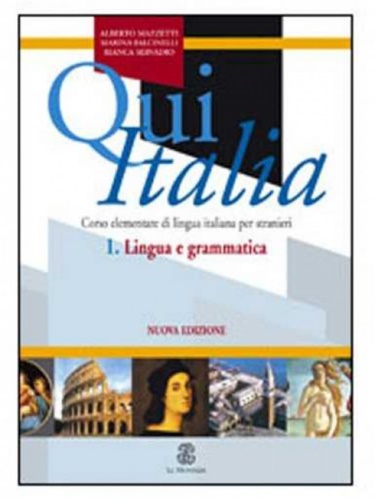 9788800853569-Qui Italia. Corso elementare di lingua italiana per stranieri. Lingua e grammati