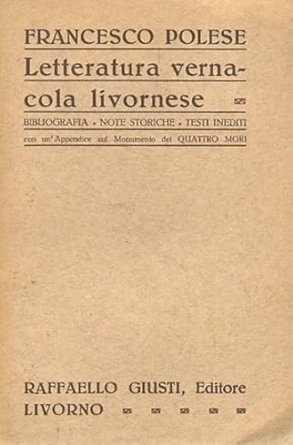 Letteratura vernacola livornese.