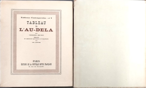 Tableau de l'au- dela.