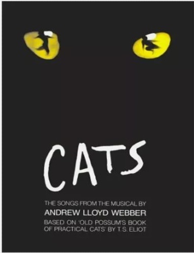 Cats. Songs from the musical based on 'Old possum's book of practical cats' by T