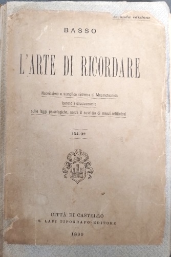 L'arte di ricordare.