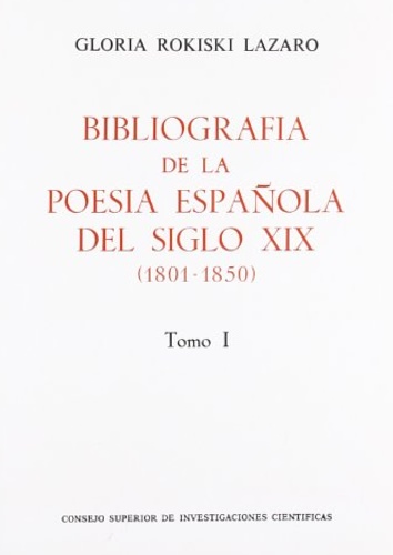 9788400069131-Bibliografia de la Poesia Espanola del Siglo XIX (1801-1850).