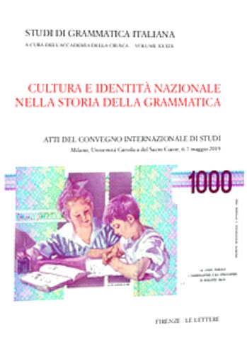 Cultura e identità nazionale nella storia della grammatica.