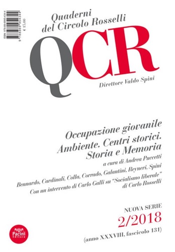 9788869954344-Occupazione giovanile, ambiente. Cenri storici. Storia memoria.