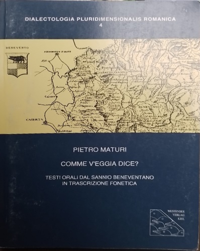 9783931368012-Comme v' eggia dice? testi orali dal Sannio beneventano in trascrizione fonetica