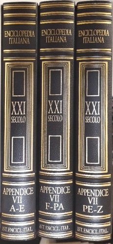 XXI secolo. Appendice VII dell'Enciclopedia Italiana.