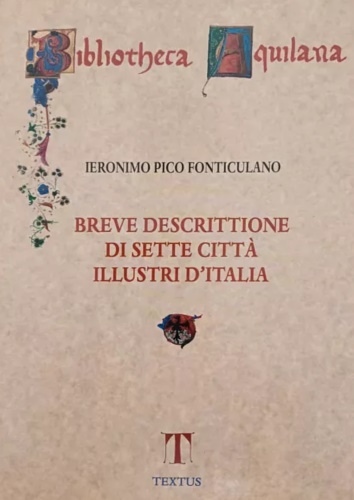 Breve descrittione di sette città illustri d'Italia.