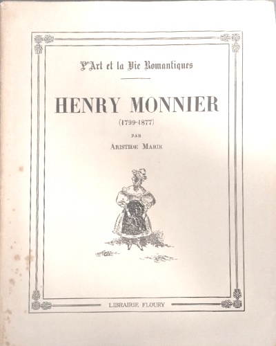 Henry Monnier (1799-1877).