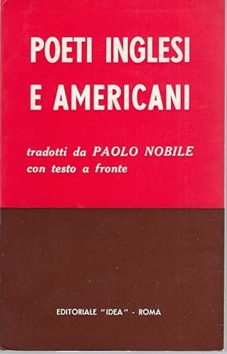 Poeti inglesi e americani.