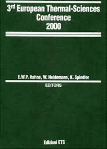 3rd European Thermal Sciences Conference 2000. Volume 2.