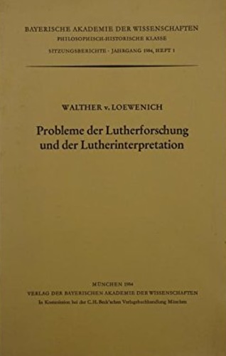 9783769615289-Probleme der Lutherforschung und der Lutherinterpretation.