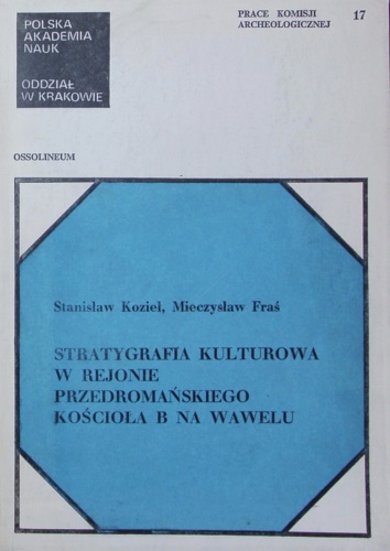 Stratygrafia kulturowa w rejonie przedromanskiego kosciola B na Wawelu.