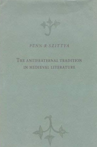 9780691066806-The Antifraternal Tradition in Medieval Literature.