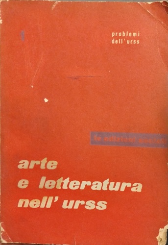 Arte e letteratura nell 'URSS.