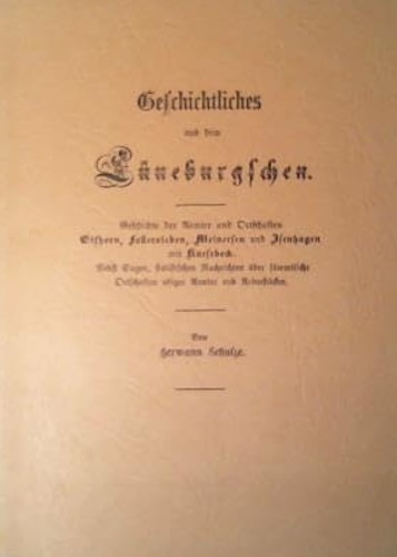 9783777700014-Geschichtliches aus dem Lüneburgschen.