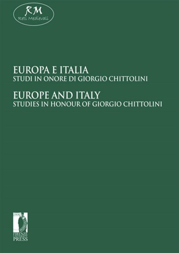 9788864532349-Europa e Italia. Studi in onore di Giorgio Chittolini.