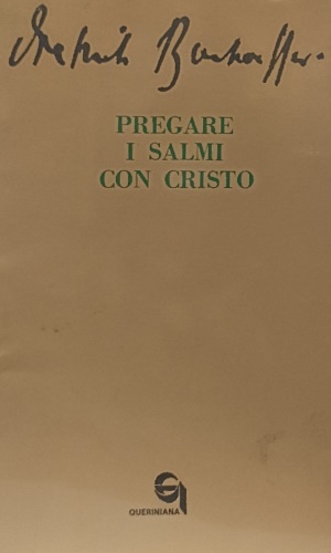 Pregare i salmi con Cristo.